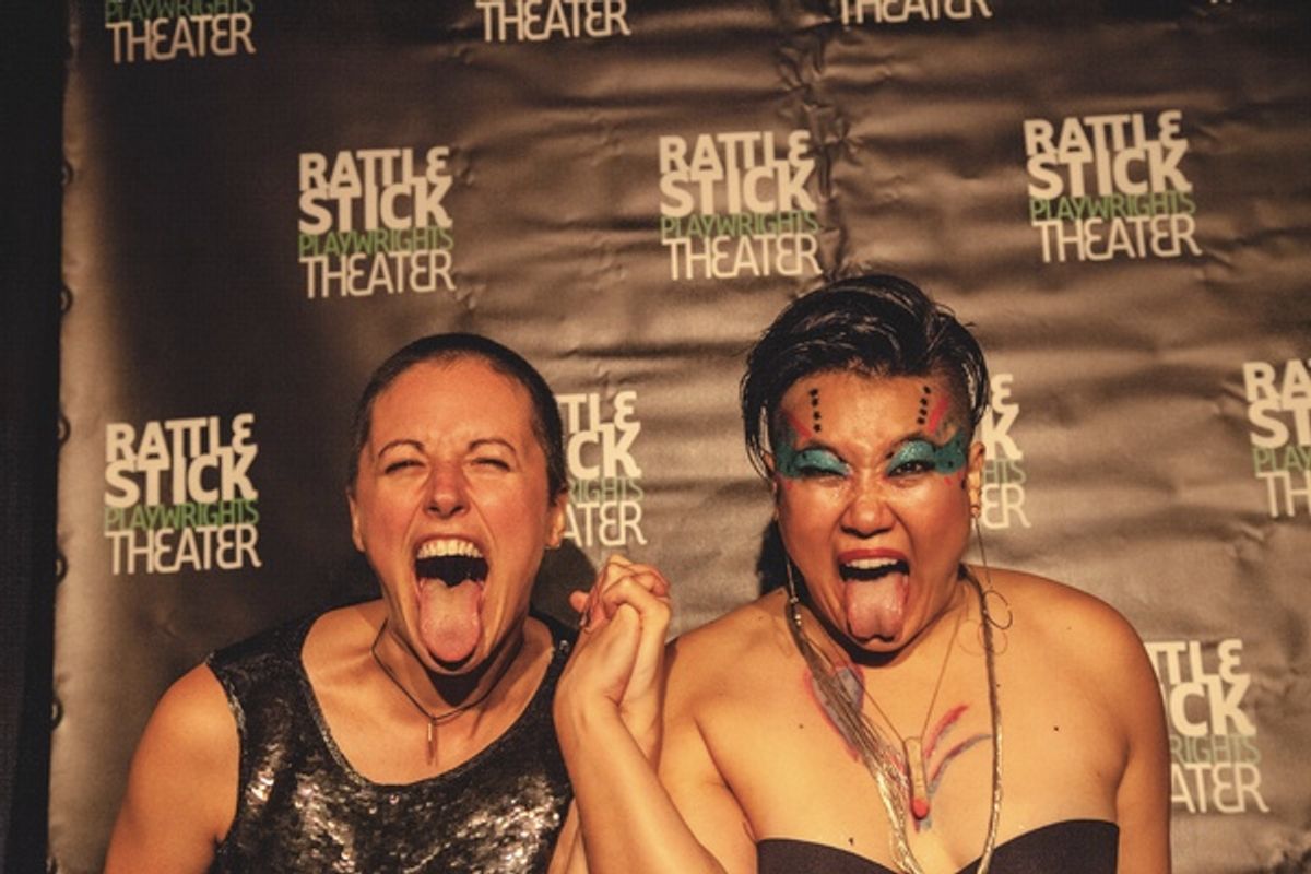 Orion Stephanie Johnstone and Diana Oh at 